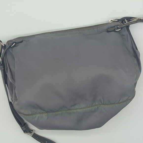 SOLD - Prada Saffiano Leather & Tessuto Nylon Crossbody. - Picture 3 of 8